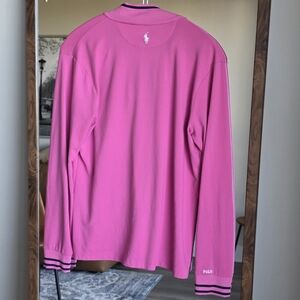 Ralph Lauren Polo Golf Performance Jersey Quarter Zip Women's Pullover, Large